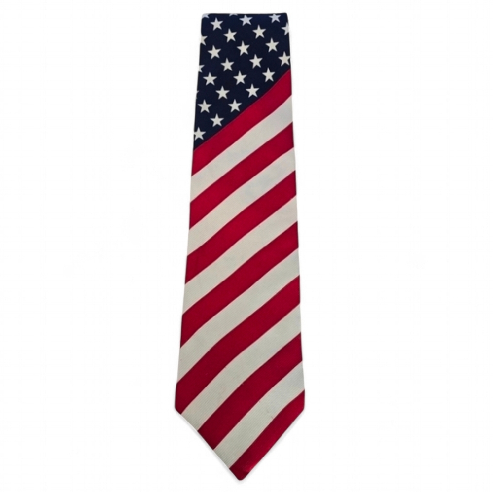 One America 100% Silk Neck Tie Made In U.S.A